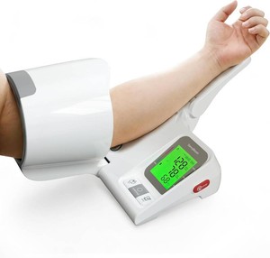 $200 Automatic Upper Arm Blood Pressure Monitor for Home Use, One-Button Operation, with Auto-Fit Arm Barrel BP Machine Fits Multiple Arm Sizes 7.1-16.5 for 2 Users, Store 99 Readings