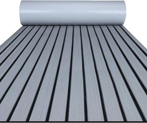 $126 FOCEAN Boat Flooring EVA Foam Boat Decking Faux Teak Marine Flooring Marine Mat Sheet for Motorboat Jon Boats Bass Boat RV Kayak, 94.5x 47.235.423.615.7