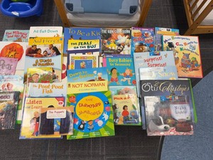 Assorted Childrens Picture Books Early Readers Ex Library Book Lot