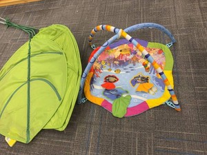 Lot of Baby Activity Play Mat Gym & Green Leaf Pop-Up Play Tent