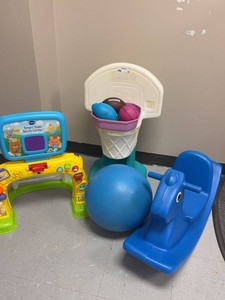 VTech Smart Shots Sports Center & Toddler Play Toy Lot Rocking Horse