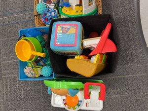Lot of Assorted Baby Toddler Toys Fisher-Price Sesame Street