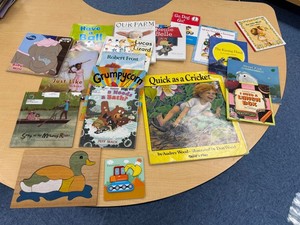 Childrens Books & Wooden Puzzles Mixed Lot