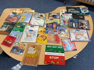 Childrens Books, Magnetic Creations & Wood Eagle Puzzle Mixed Lot