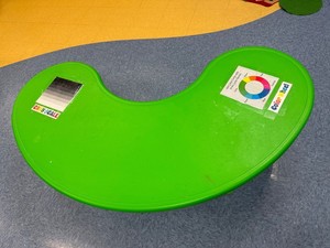Color Wheel Activity Table With Green Top