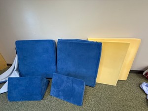 Large Foam Blocks and Wedges (Lot of 6)