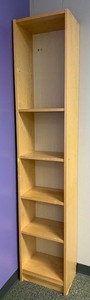 Tall Pine Wall-Mounted Bookshelf