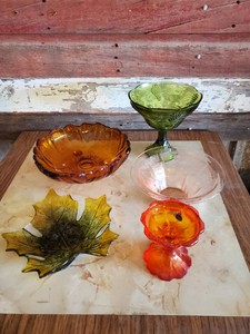 Nice lot of Colored Glass Including Fenton