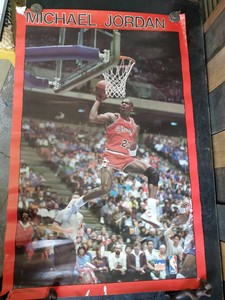 2 Very Collectable 19890s Michael Jordan Posters