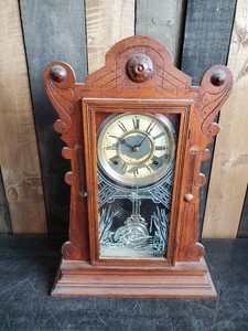Turn of the Century Waterbury Clock untested No Key