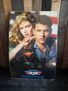 Very Collectable 1986 Top Gun Movie Poster