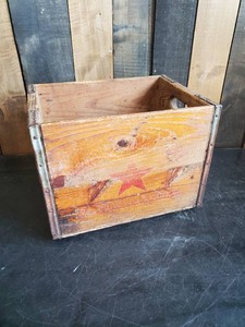 Northstar Dairy Milk Bottle Wooden Crate
