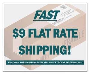Fast, Flat Rate Shipping