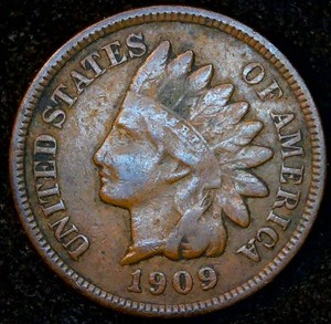 Final Year 1909 Indianhead, VF