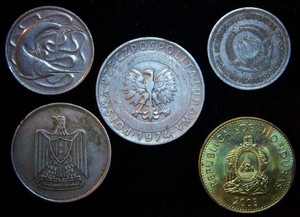 (5) Tougher Find World Coins