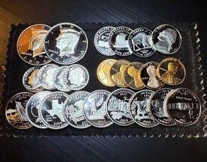 $3.90 FV Mix Clad Proof Coins, Fresh From Sets