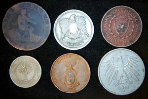 (6) Tougher Find World Coins