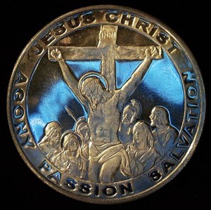 1oz .999 Christian Passion Medallion