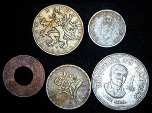 (5) Tougher Find World Coins