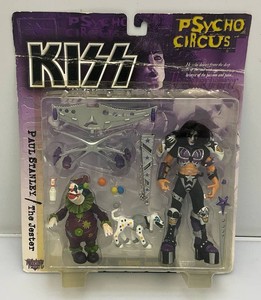 Collectible Mcfarlane Toys KISS Psycho Circus Paul Stanley Action Figure (New Old Stock) Card beat Up