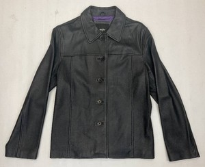 Mossimo Leather Womans Jacket Size Med.