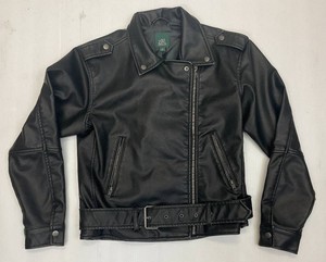Vintage Wild Sable Womens Pleather Jacket Size XS