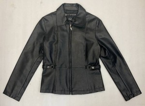 Vintage Outeredge Womens Pleather Jacket Size