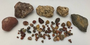 Misc. Rocks Including Polished Agates And More