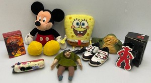 Misc. Collectible Toys Including Spongbob Square Pants And More