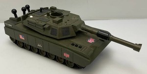 2001 GI Joe Tank Battery Operated (Missing Battery Cover)