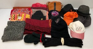Large Group Of Scarves, Hats, Gloves And More (Some Have Tags)