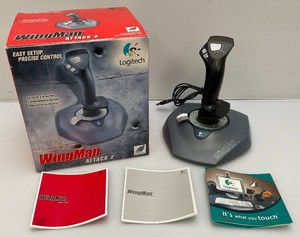 Logictech Wingman Attack 2 Vertical Grip Handle Controller For PC (New)
