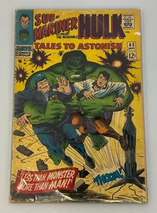 1966 Tales To Astonish #83 Marvel Comic Bill Everett HulkSub Mariner & Boomerang (Bagged And Boarded)