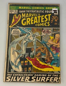 Marvels Greastist Comic #35 Silver Surfer (Bagged And Carded)