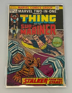 Marvel Comics #2Two-In-One The Thing & Sub-Mariner Comic (Bagged And Carded)