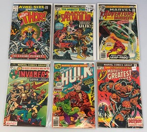 Misc. 25 Cent Comics Including Thor And More (Bagged And Carded)