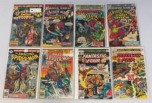 Misc. 25 & 30 Cent Comics Including Fantastic Four And More (Bagged And Carded)