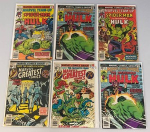 Misc. 30 Cent Comics Including The HULK And More (Bagged And Carded)