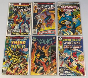 Misc. 30 & 35 Cent Comics Including Fantastic Four And More (Bagged And Carded)
