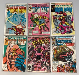 Misc. 60  Cent Comics Including Fantastic Four And More (Bagged And Carded)