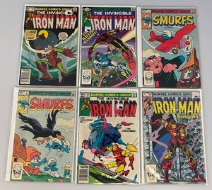 Misc. 60  Cent Comics Including Iron-Man And More (Bagged And Carded)