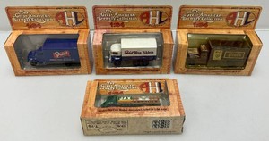 Vintage Collectible American Highway Legends 164 Scale Miniature Die-Cast Trucks Including Pabst Blue Ribbon And more (New Old Stock)
