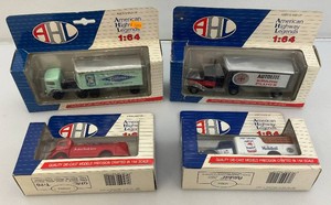Vintage Collectible American Highway Legends 164 Scale Miniature Die-Cast Trucks Including Autolite And more (New Old Stock)