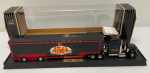 Collectible Liberty Classics Brand Limited Edition 164 Scale Die-Cast Anheuser Bush Budweiser Transporter Semi Truck Hauler NEW Loose In Original Box