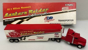 Collectible Ertl Brand 164 Scale Die-Cast Al & Ellen Hannas Eastern Rider Jet Funny Car Transporter (NEW Old Stock)