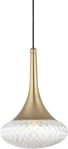 OPEN BOX  READ DESCRIPTION  Bella Pendant  Mitzi by Hudson Valley  Model H114701D-AGB  Est. Retail $370