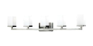 Tidal 5-Light Bathroom Vanity Light  Z-Lite  Model 1900-5V  Est. Retail $312