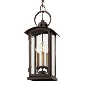 Chaplin 3-Light Hanging Pendant  Troy Lighting  Model F7447  Est. Retail $473