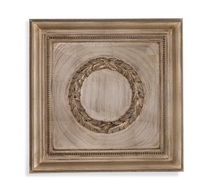 Laurel Wreath Wall Medallion  Bassett Mirror Company  Model 7300-278  Est. Retail $100