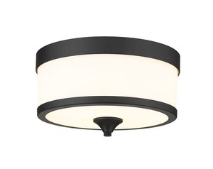 Cosmopolitan 3-Light Flush Mount Ceiling Light  Z-Lite  Model 307F-MB  Est. Retail $140